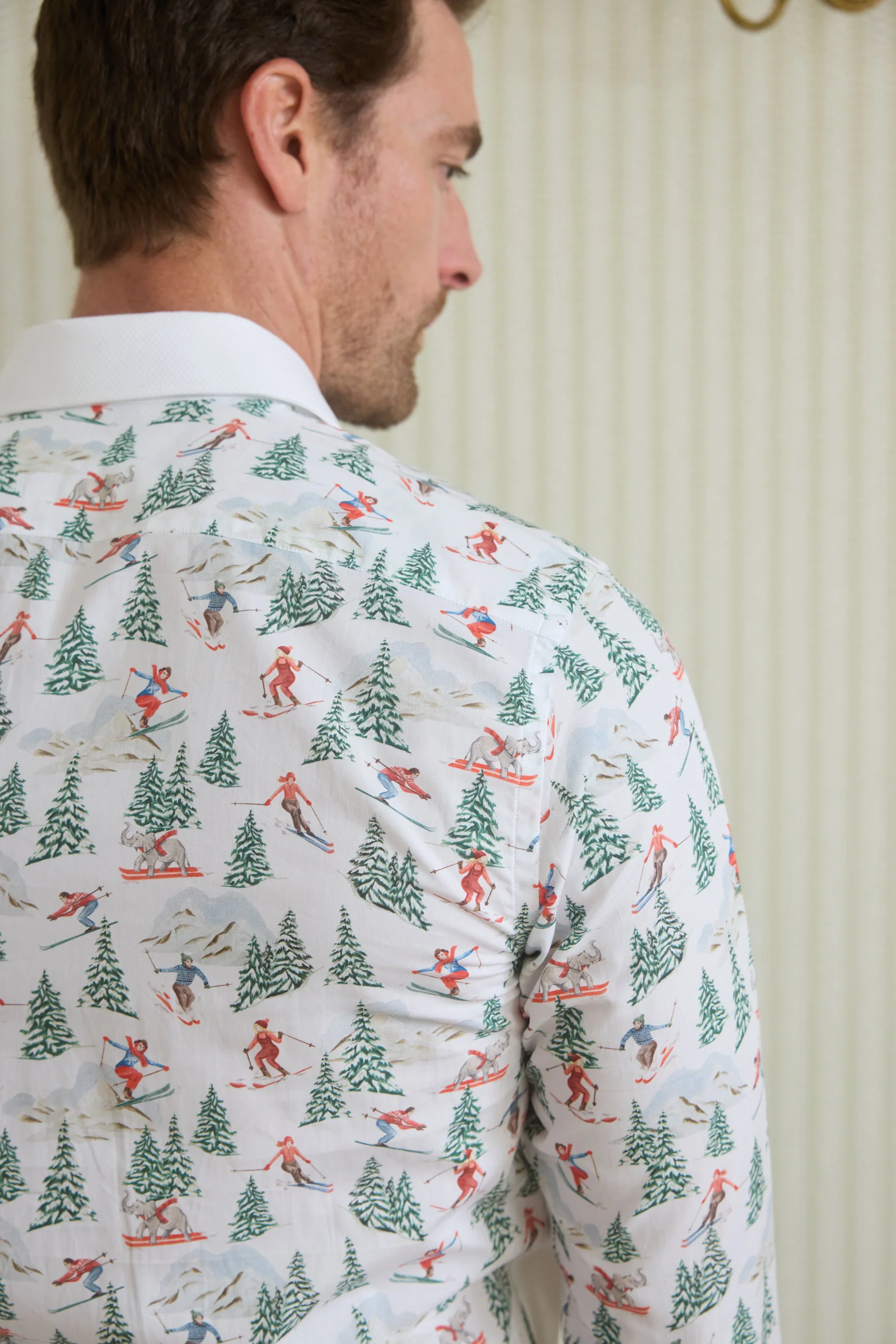 Alpine Skiing Dress Shirt - Image 2