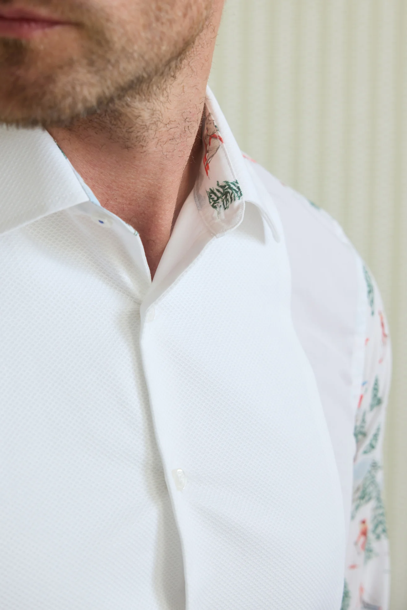Alpine Skiing Dress Shirt - Image 3