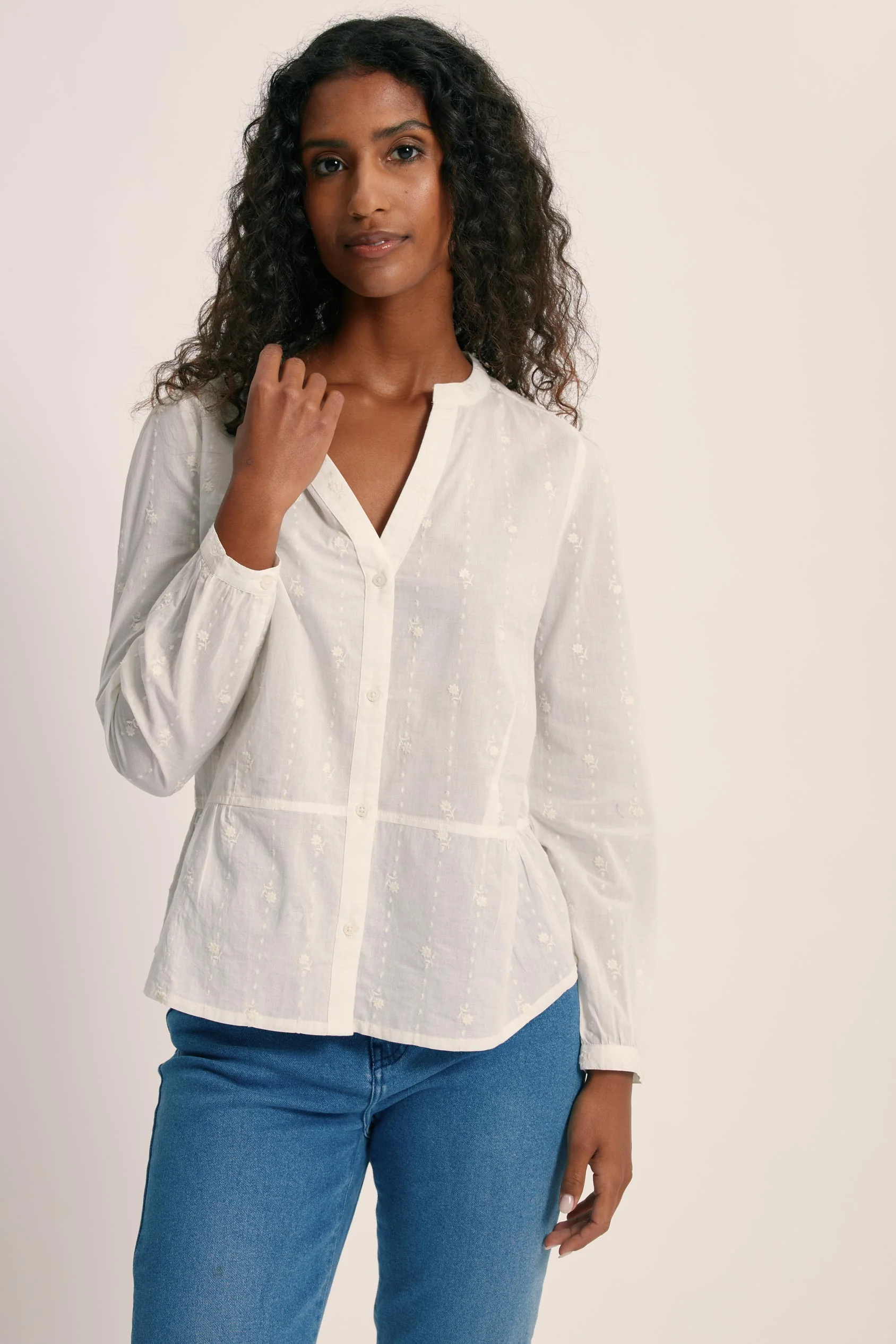 Daly Peplum Blouse - Image 2