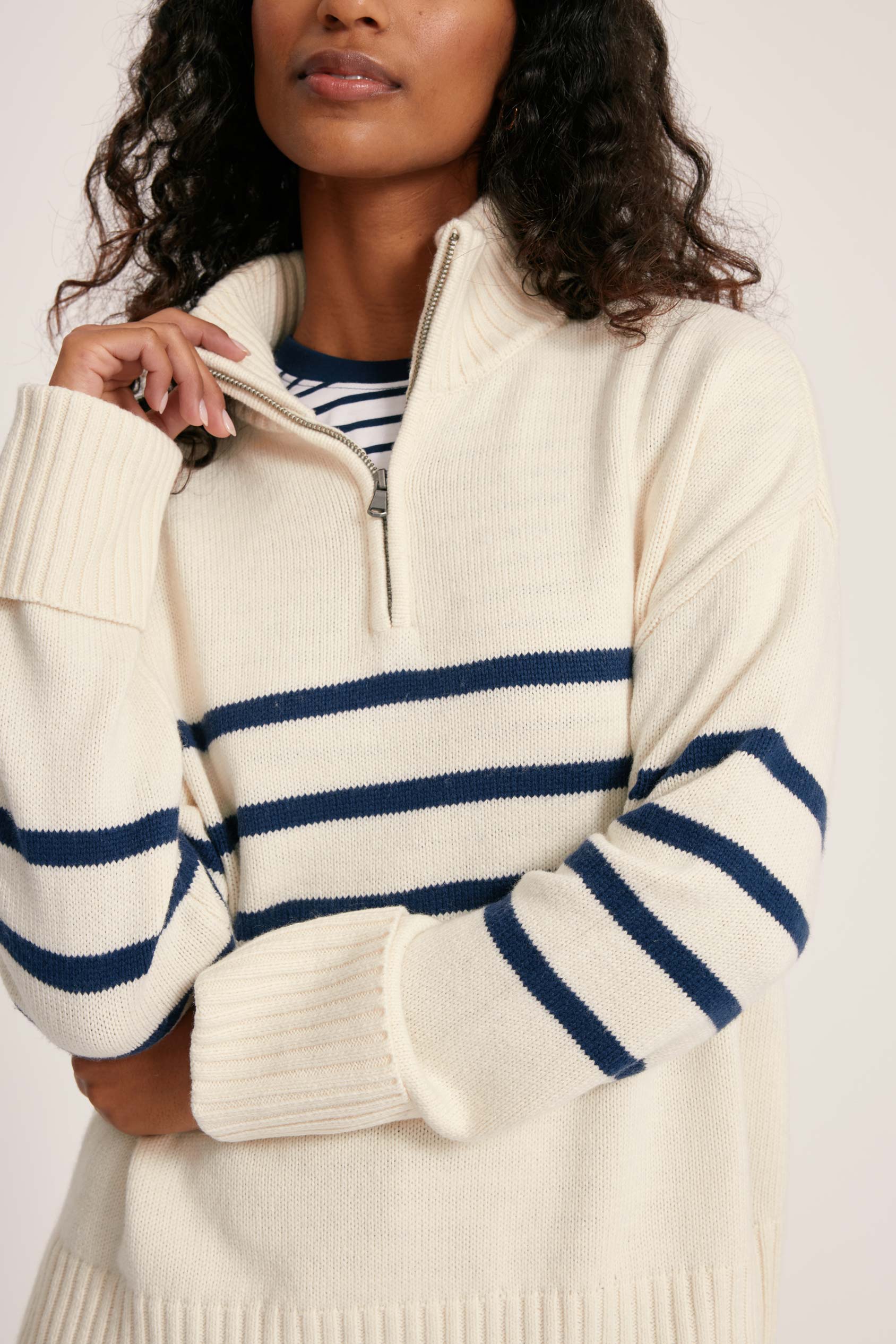 Emery Stripe Jumper - Image 2