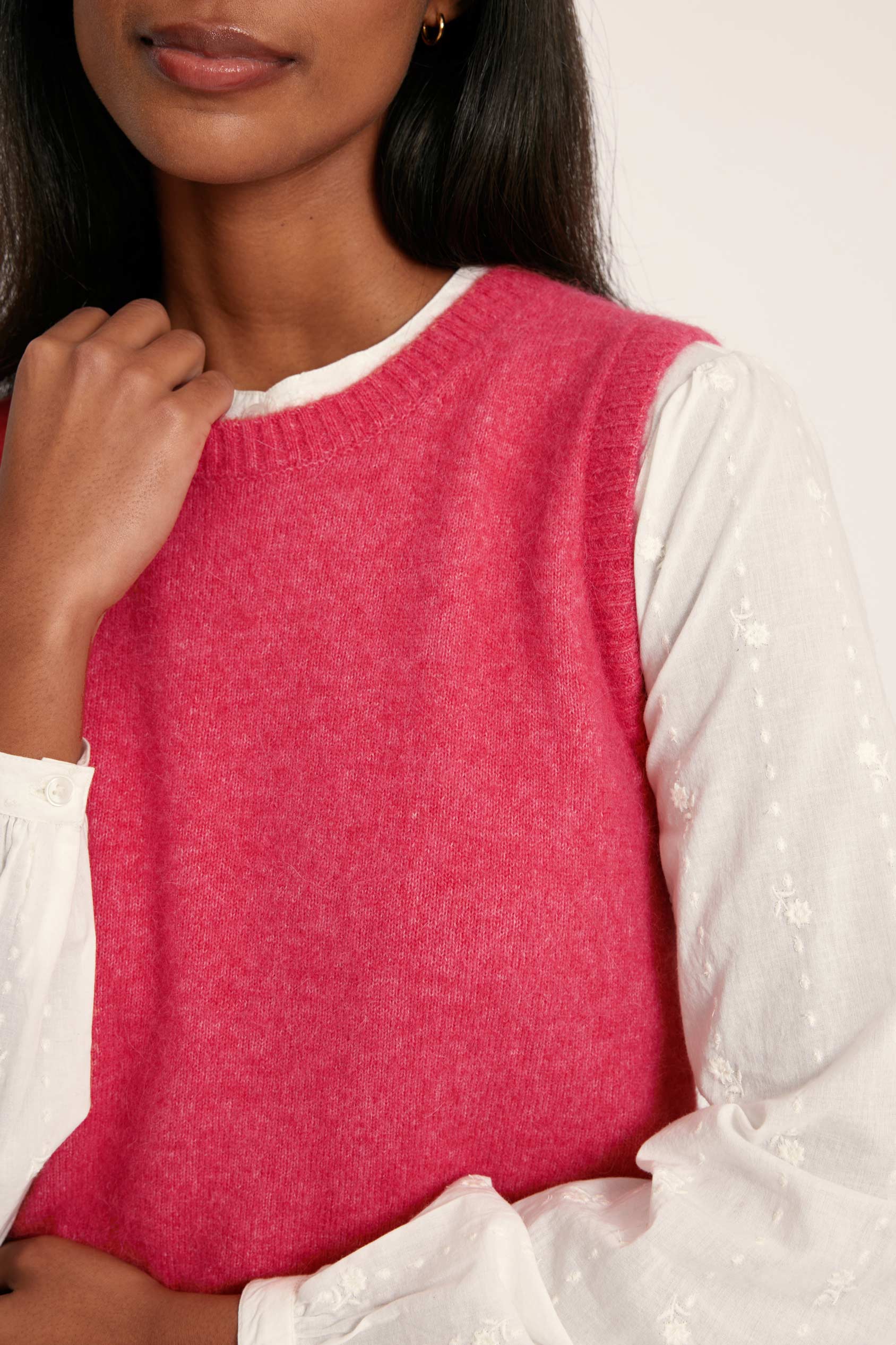 Munroe Fluffy Vest - Image 2
