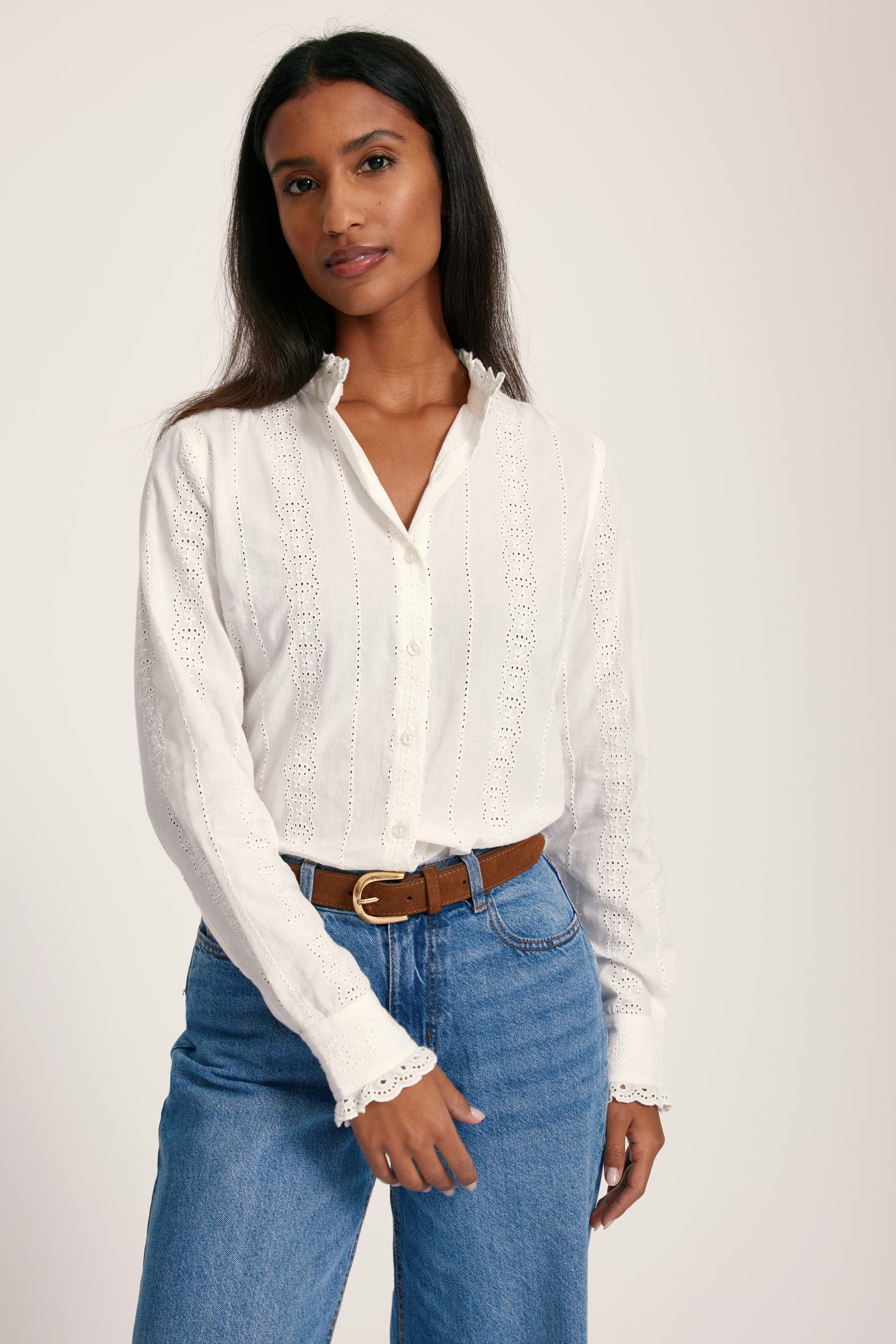 Darlington Broderie Shirt - Image 2